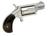North American Mini-Revolver 22MS, 22 Magnum (WMR), 1 1/8", Rosewood Grip, Stainless Finish, 5 Rd