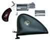 North American Mini-Revolver Combo 22MSC, 22 Long Rifle / 22 WMR, 1 1/8", Rosewood Grip, Matte Stainless Finish, 5 Rd