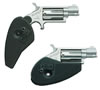 North American Mini-Revolver HGMM, 22 Magnum (WMR), 1 5/8", Black Holster Grip, Stainless Finish, 5 Rd