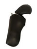 North American Arms Black Leather Pug Hip Holster (HIPPUG)
