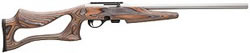 Remington 597 Rifle 80852, 22 LR, 20 inHvy BBL, Semi-Auto, Camo Laminate Stock, Stainless Steel Finish, 10 Rds