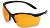 Howard Leight Vapor II Sharp-Shooter Glasses w/Orange Lens & Black Frame (R01537)