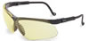 Howard Leight Genesis Safety/Shooting Glasses w/Amber Lens/Black Frame (R03571)