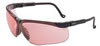 Howard Leight Genesis Safety/Shooting Glasses w/Vermilion Lens & Black Frames (R03575)