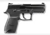 Sig P250 Pistol 250C40BSS, 40 Smith & Wesson, 3.86 in, Polymer Grip, Black Finish, Night Sights, 13 Rd