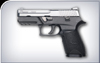 Sig P250 Pistol 250SC9B, 9mm, 3.6 in, Polymer Grip, Black Finish, Contrast Sights, 12 Rd