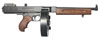 Auto-Ordnance Thompson TA5 1927-A1 Semi-Auto Pistol TA5, 45 ACP, 10.5", Walnut Grip, Blue Finish, 50 Rd