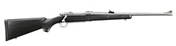Ruger M77 Hawkeye Bolt Action Rifle 7191, 300 Ruger Compact Magnum, 20", Black Synthetic Stock, Stainless Finish, 3 Rds