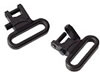 Outdoor Connection 1 1/4 in Black One Piece Sling Swivels TAL79401