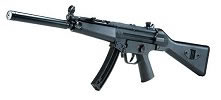 ATI Model GSG5 Semi-Auto Rimfire Rifle GERG2222MP5, 22 LR, 16 1/4 in, Black Syn Stock, Blue Finish, 22 Rd