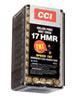 CCI HMR TNT Varmint Rimfire Ammunition 0053, 17 HMR, Jacketed Hollow Point (JHP), 17 GR, 2550 fps, 50 Rd/bx