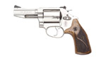 Smith & Wesson 60 Pro Revolver 178013, 357 Magnum, 3 in, Wood Grip, Matte Stainless Finish, 5 rd