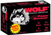 Wolf Power Buckshot 12OOB, 12 Gauge, 2-3/4", 9 Pellets, 1325 fps, #00 Lead Buckshot, 250 Rd Case