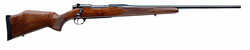 Weatherby Mark V Sporter Bolt Action Rifle SPM300WR60, 300 Weatherby Mag, 26 in, Walnut Stock, Blue Finish, 3 Rds