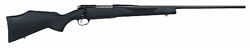 Weatherby Mark V Synthetic Centerfire Rifle SNM300WR60, 300 Weatherby Mag, 26 in, Bolt Action, Black Syn Stock, Blue Finish, 3 Rds