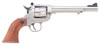 Ruger Single Six NR6 Revolver 0626, 22 LR / 22 WMR, 6 1/2 in, Rosewood Grip, Stainless Finish, 6 Rd, Adj Sights