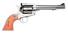 Ruger Blackhawk KBN36 Revolver 0319, 357 Remington Mag, 6 1/2 in, Rosewood Grip, Satin Stainless Finish, 6 rd