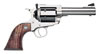 Ruger Super Blackhawk KS458N Revolver 0814, 44 Remington Mag, 4 5/8 in, Rosewood Grip, Stainless Finish, 6 Rd