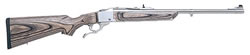 Ruger No 1 Medium Sporter Rifle 1 S 1399 45 70 Govt 22 Falling Block Single Shot Black Gray Laminated Stock Stainless Finish