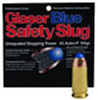 Glaser BLUE Safety Slugs 05600, 7.62 mm X 39 mm, Round Nose (RN), 130 GR, 2300 fps, 6-Pack