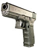 Glock 21 Standard Pistol PI2150203, 45 ACP, 4.60 in, Polymer Grip, Black Finish, Fixed Sights, 13 Rd