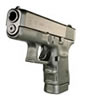 Glock 30 Subcompact Pistol PI3050201, 45 ACP, 3.78 in, Polymer Grip, Black Finish, Fixed Sights, 10 Rd