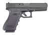 Glock 20 Standard Pistol w/Compensator PI2059201, 10mm, 4.60 in, Polymer Grip, Black Finish, Fixed Sights, 10 Rd