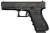 Glock 21 Standard Pistol w/Compensator PI2159201, 45 ACP, 4.60 in, Polymer Grip, Black Finish, Fixed Sights, 10 Rd