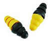 EAR Range Black/Yellow Ear Plugs For Normal Tones 22 dB (97079)