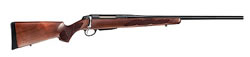 Tikka T3 Hunter Bolt Action Rifle JRTA316, 308 Winchester, 22 7/16 in, Bolt Action, Walnut Stock, Blue Finish
