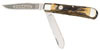 Boker Trapper Staghorn Pocket Knife w/Stag Handle 4525
