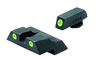 Meprolight 10226O Green Front/Orange Rear Tru-Dot Fixed Sight For Glock 26/27