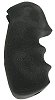Hogue 25000 Finger Groove Grips For Smith & Wesson N Frame Round Butt