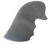 Hogue 83000 Finger Groove Grips For Ruger Blackhawk