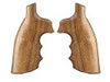 Hogue 10200 Goncalo Alves Wood Grips For Smith & Wesson K/L Frame Square Butt