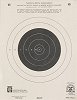 Hoppes A9T 50 Yard Single Bullseye Targets 20 Pack