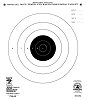 Hoppes B3T 50 Feet 10 in x12 in Time & Rapid Fire Target 20 Pack