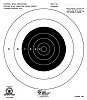Hoppes B16T 25 Yard 10 in x12 in Slow Fire Targets 20 Pack
