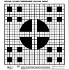 Hoppes S10 100 Yard Multiple Crosshair Sighting In Targets 20 Pack