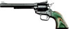 Heritage Rough Rider Single Action Rimfire Revolver RR22MBS6, 22 LR / 22 WMR, 6 1/2", Wood Grip, Black Satin Finish, 6 Rd