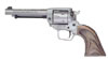 Heritage Rough Rider Single Action Rimfire Revolver RR22MS4, 22 LR / 22 WMR, 4 3/4", Wood Grip, Silver Satin Finish, 6 Rd
