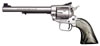 Heritage Rough Rider Single Action Rimfire Revolver RR22MS6AS, 22 LR / 22 WMR, 6 1/2", Wood Grip, Silver Satin Finish, 6 Rd, Adj Sights