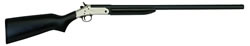 H&R Topper Single Shot Shotgun SB1198, 12 Gauge, 28", 3" Chmbr, Blue Barrel, Mod Choke, Hardwood Stock