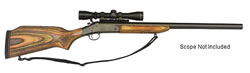 H&R Ultra Slug Gun SB2988, 12 Gauge, 24", 3 in Magnum Chmbr, Blue Rifled Barrel, Laminated Stock, Scope not Included