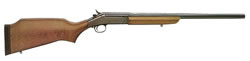 NEF Handi Rifle SB2343, 243 Winchester, 22"Hvy BBL, Single Shot, Hardwood Stock, Blue Finish, Scope Base