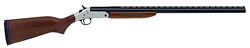 H&R Topper Deluxe Classic Single Shot Shotgun SB1118, 12 Gauge, 28 in VR, 3" Chmbr, Blue Barrel & Walnut stocks and Fore-ends