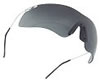 Radians Clay Pro Wraparound Dark Smoke Glasses w/Metal Frames & UV Lenses (CP5720CS)