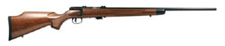Savage 93R17 Classic Rimfire Rifle 96750, 17 HMR, 21", Bolt Action, Walnut Stock, Blue Finish, 5 Rds