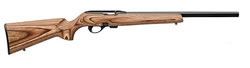 Remington 597 Autoloading Rifle 6581, 22 Magnum (WMR), 20", Brown Laminate Stock, Blue Finish, 8 Rds