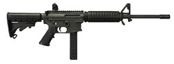 Bushmaster Carbon 15 Carbine AZ9C15R16FT, 9 MM, 16" Chrome Molly, Semi-Auto, Black Synth Stock, Black Matte Finish, 30 Rds